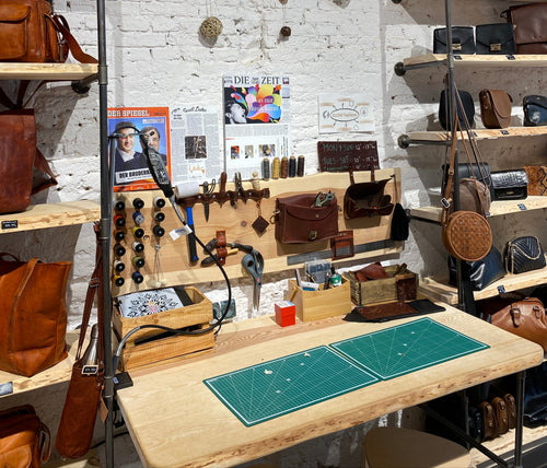 Krea-hjørne i butikken